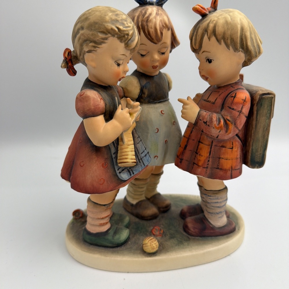 1972 Hummel Goebel W Germany School Girls Figurine 177/III 9.5" - Picture 2 of 12